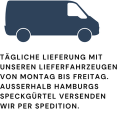 Wir kommen auch zu dir! Für den Großhandel liefern wir auch täglich mit unseren Lieferfahrzeugen aus oder versenden per Spedition bei längerm Anfahrtsweg.